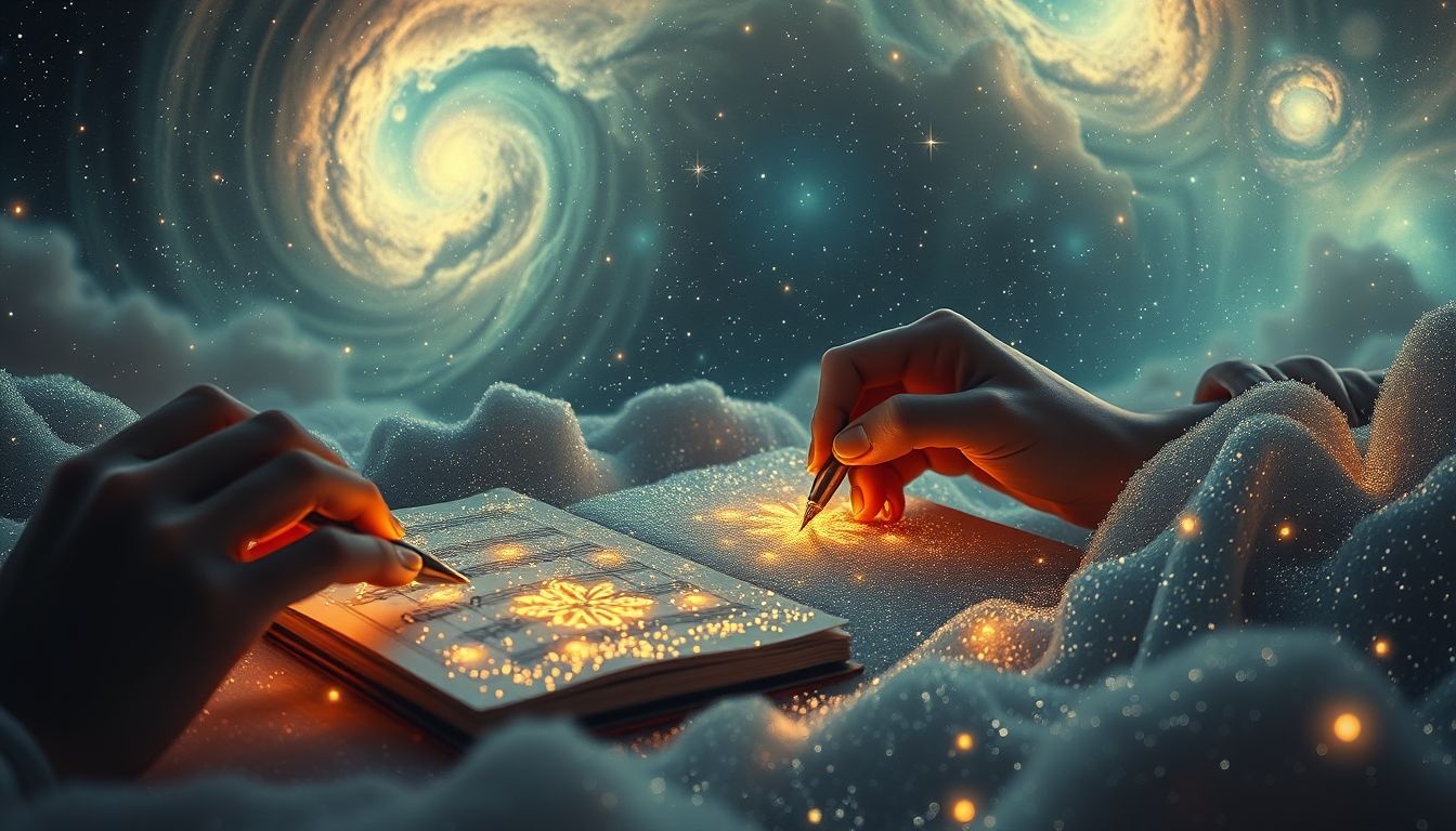 Rêver d’écrire sans mélodie symbolise un blocage créatif profond.