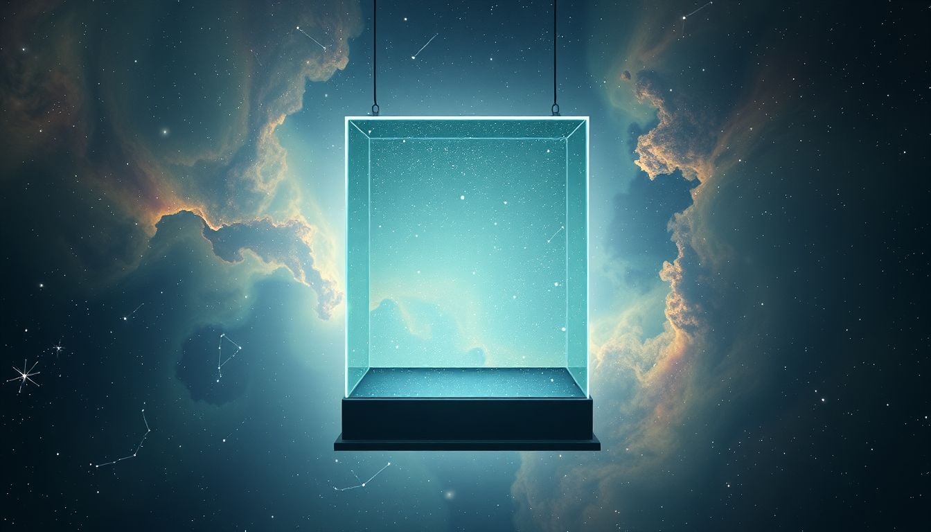 Une vitrine vide symbolise souvent un vide intérieur ou des attentes déçues.