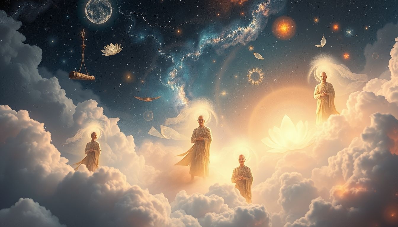 Les rêves de moines révèlent souvent un appel spirituel profond.