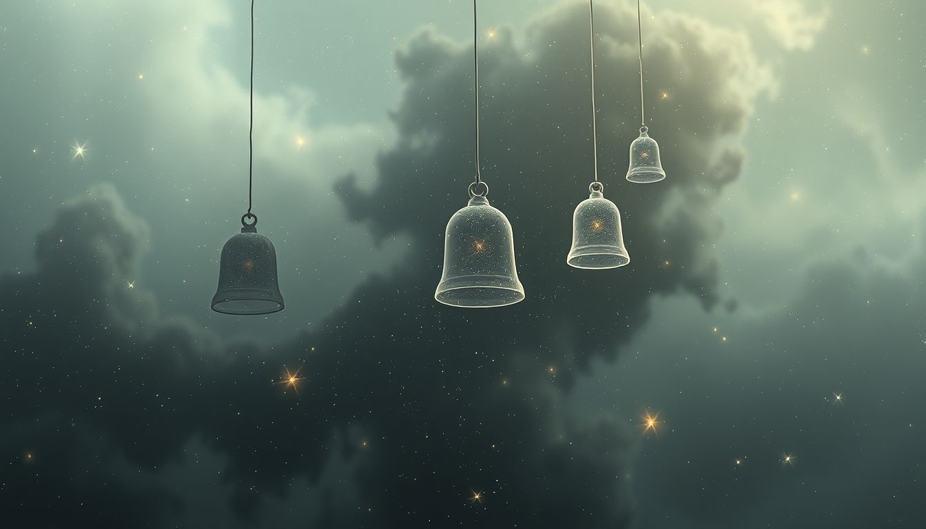Les cloches silencieuses symbolisent souvent une communication interrompue et des freins.