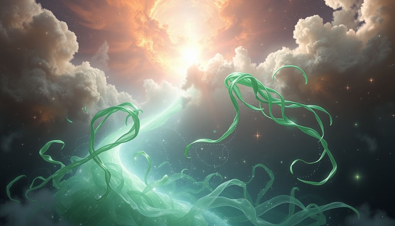 Rêver d’algues vertes symbolise un espoir de renouveau profond.