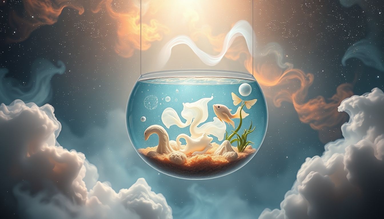 Rêver d’aquarium reflète souvent l’émotion enfermée du rêveur.