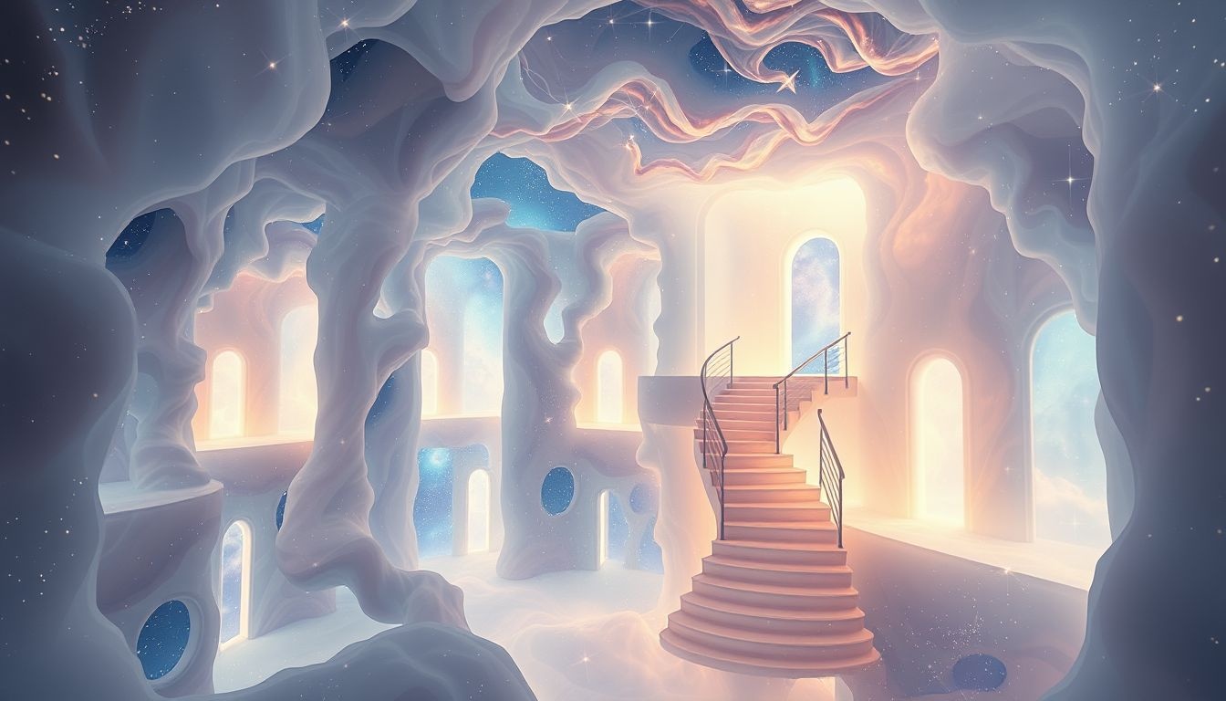 L'intérieur d'un immeuble reflète souvent votre monde intérieur caché.