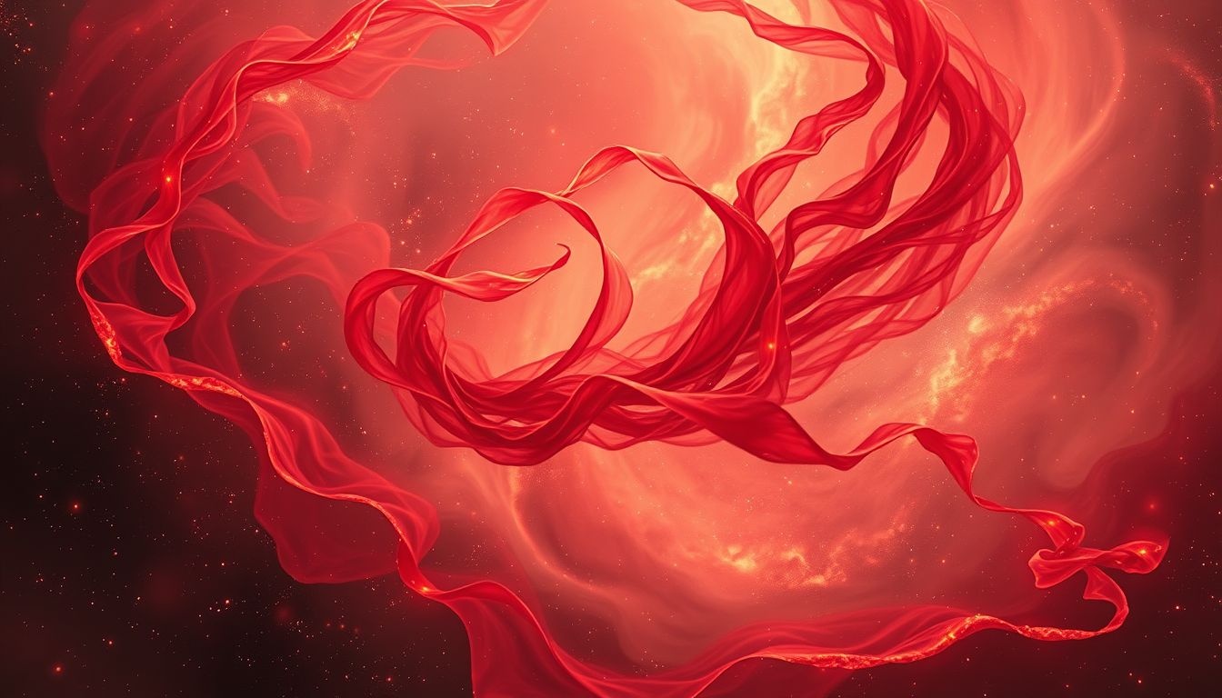 Les lacets rouges symbolisent passion, énergie intense et avertissements vitaux.