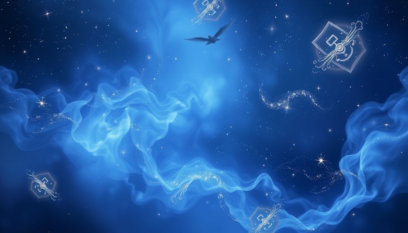 L'indigo symbolise l'intuition profonde et la spiritualité dans les rêves.