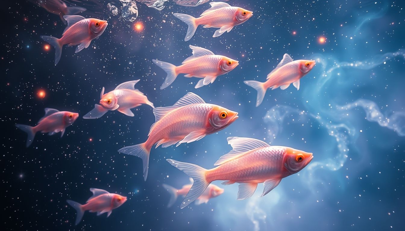 Les poissons dans les rêves d'aquarium symbolisent souvent l'émotion.