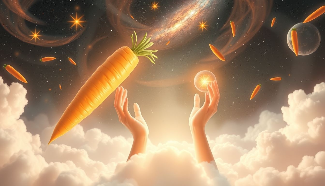 Rêver d’acheter des carottes symbolise de nouvelles opportunités financières.