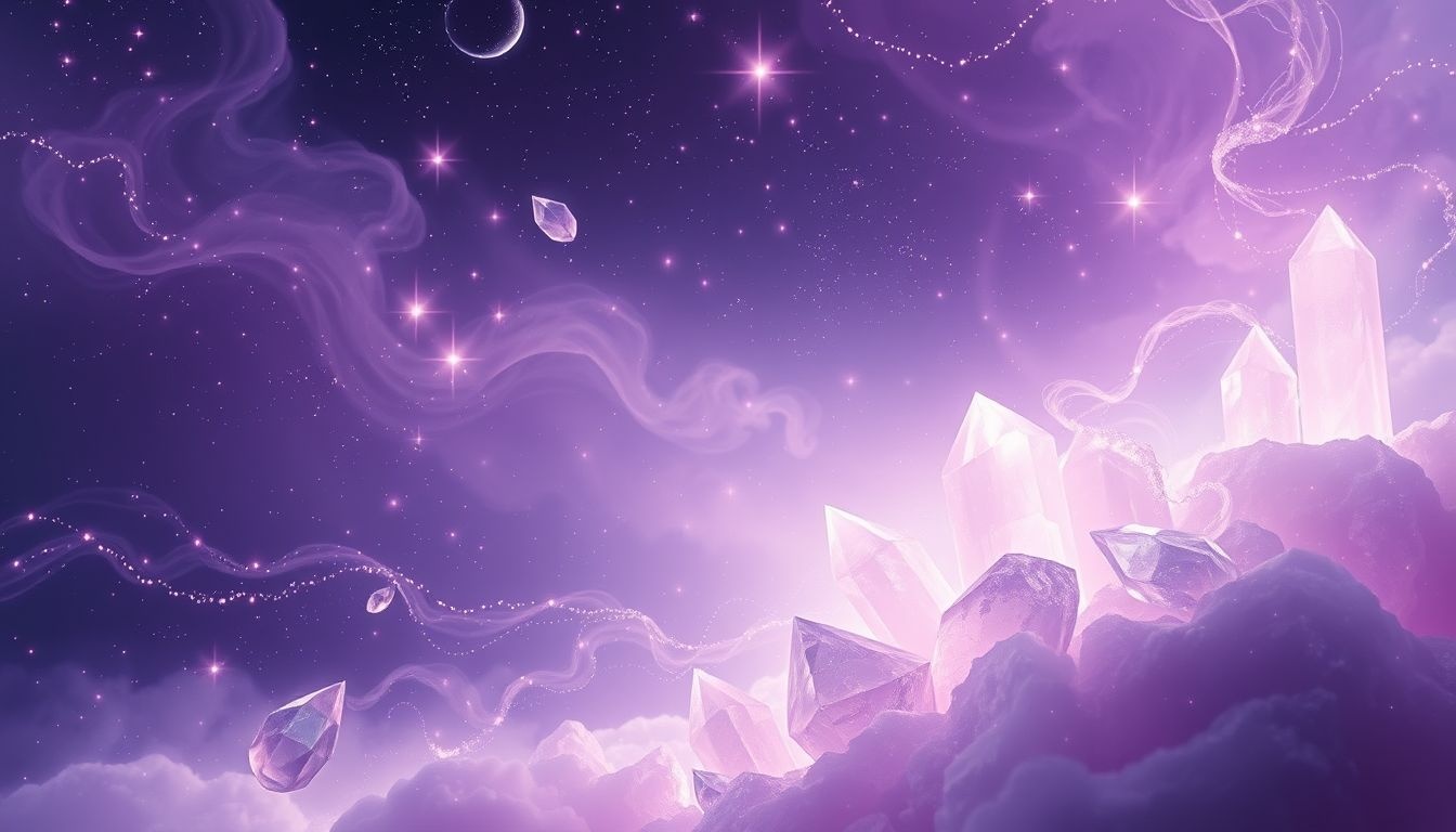 Rêver d'améthystes symbolise protection spirituelle et clarté intérieure.