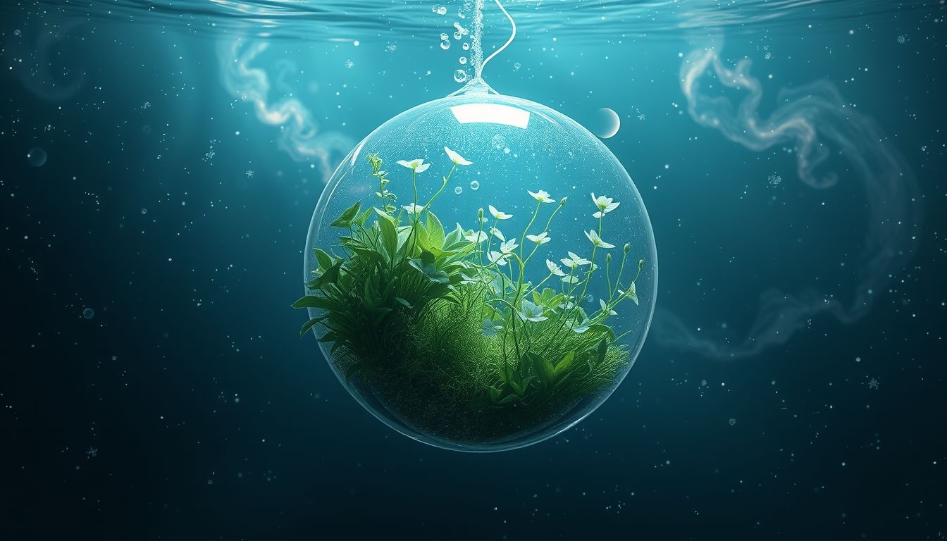 Rêver d’aquarium planté symbolise fertilité, abondance et renouveau intérieur.