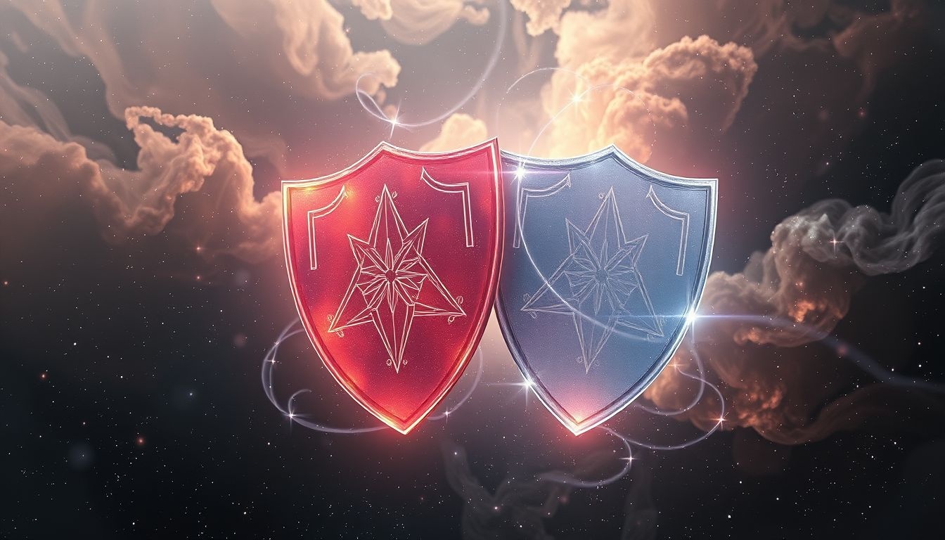 Rêver d'un blason en tournoi symbolise la compétition et rivalité intense.