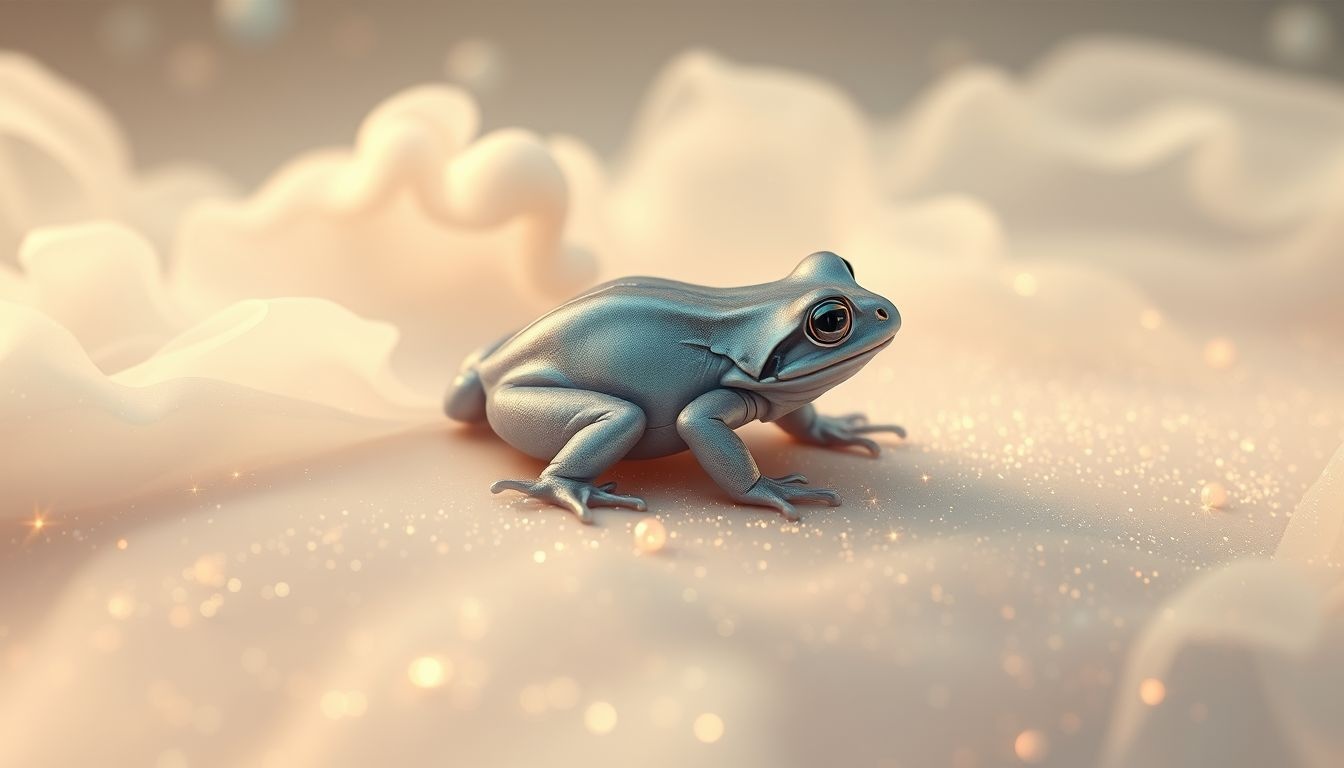 Rêver d’un crapaud rampant symbolise patience et progrès constants.