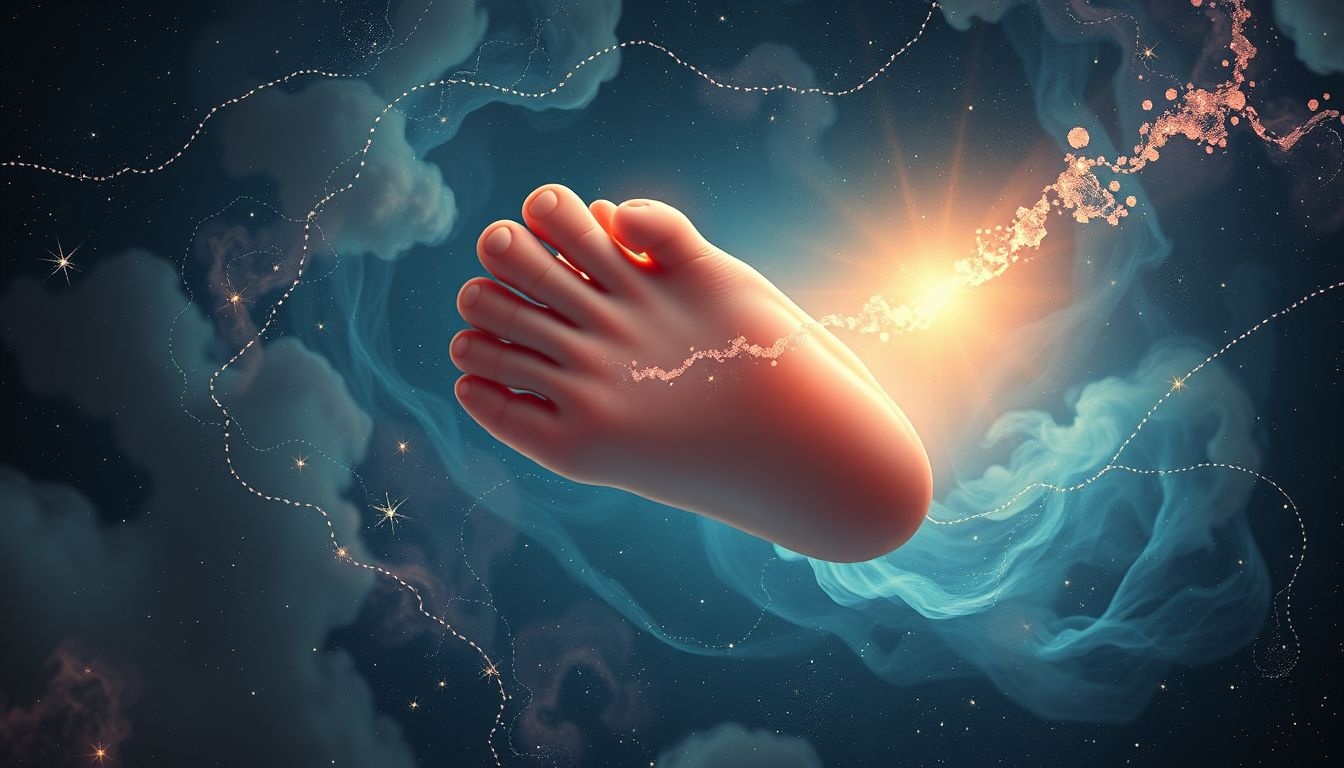 Rêver d’orteil difforme révèle souvent peur d’échouer socialement.