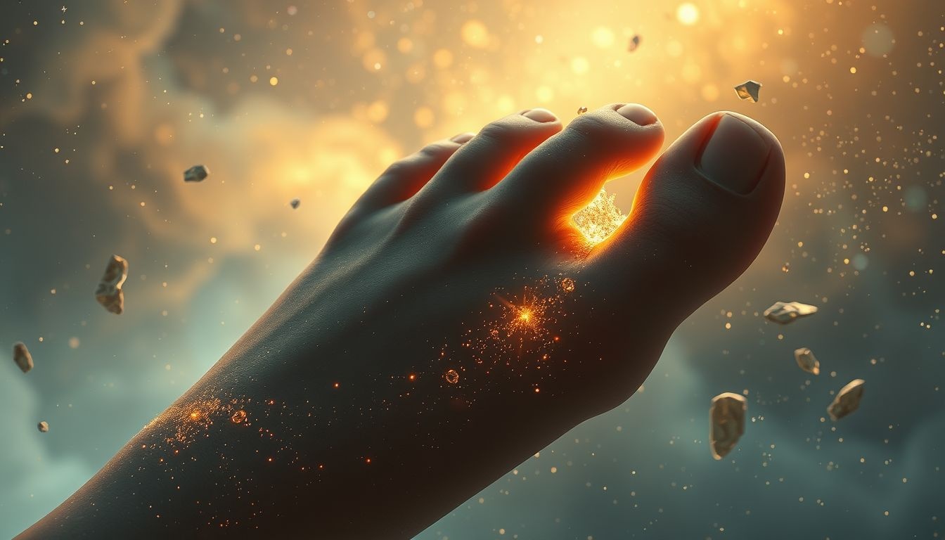 Rêver d’un gros orteil saignant révèle une douleur émotionnelle cachée.