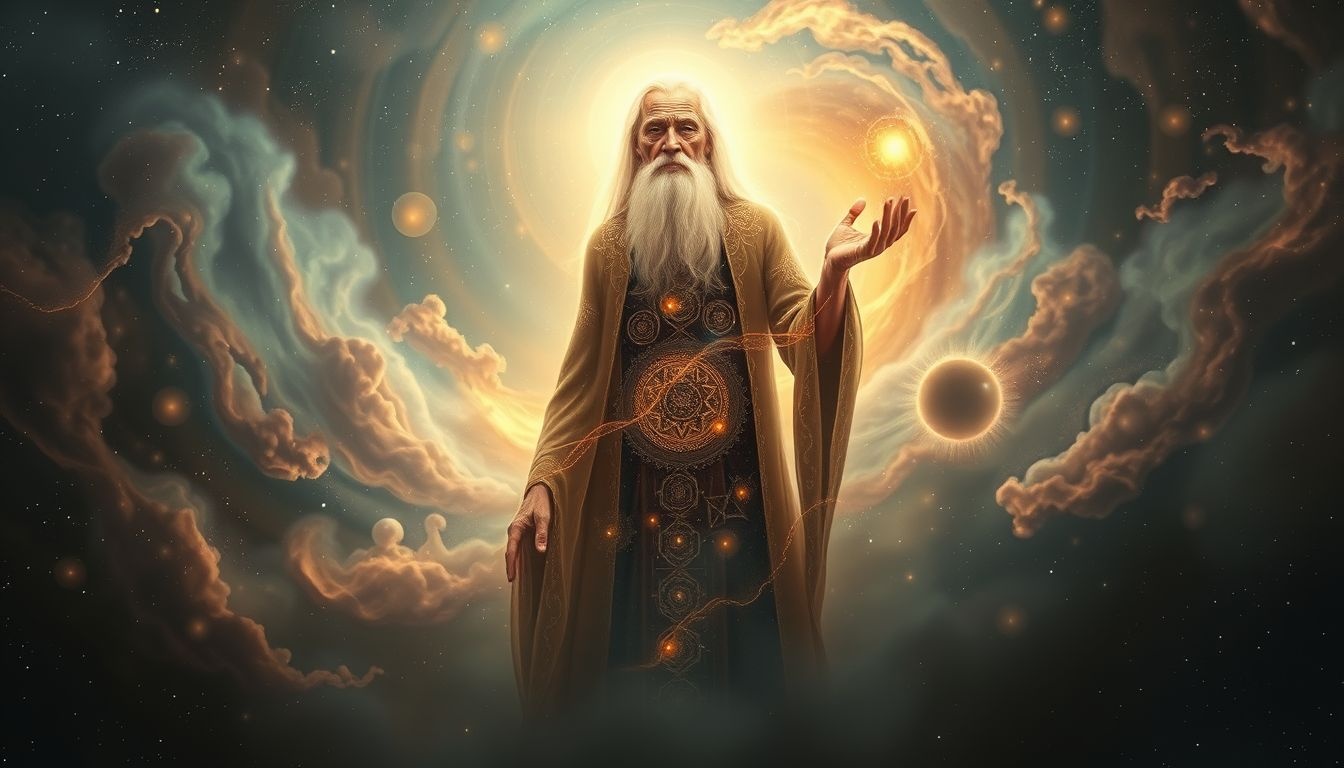 Rêver d’un inconnu âgé révèle souvent un guide spirituel intérieur.