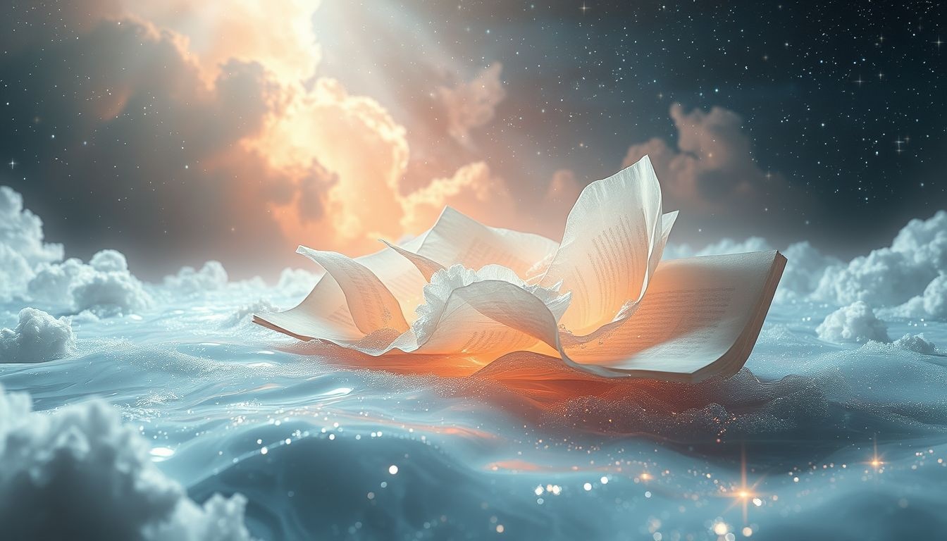 Rêver d’un journal intime détrempé révèle des émotions refoulées intenses.