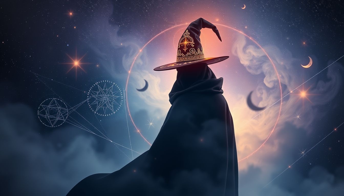 Rêver d’un mage au chapeau symbolise sagesse et intuition profonde.