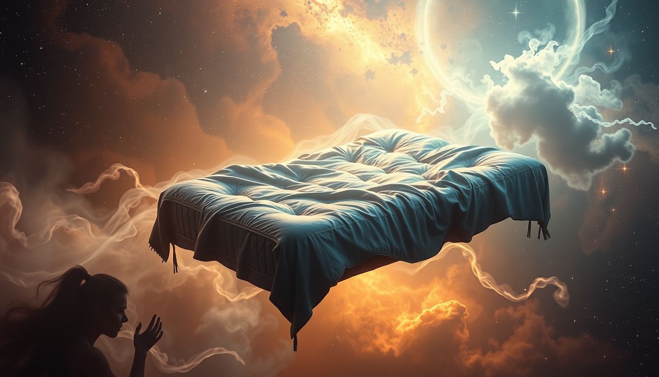 Rêver d’un matelas inconfortable reflète stress et insatisfaction profonde.