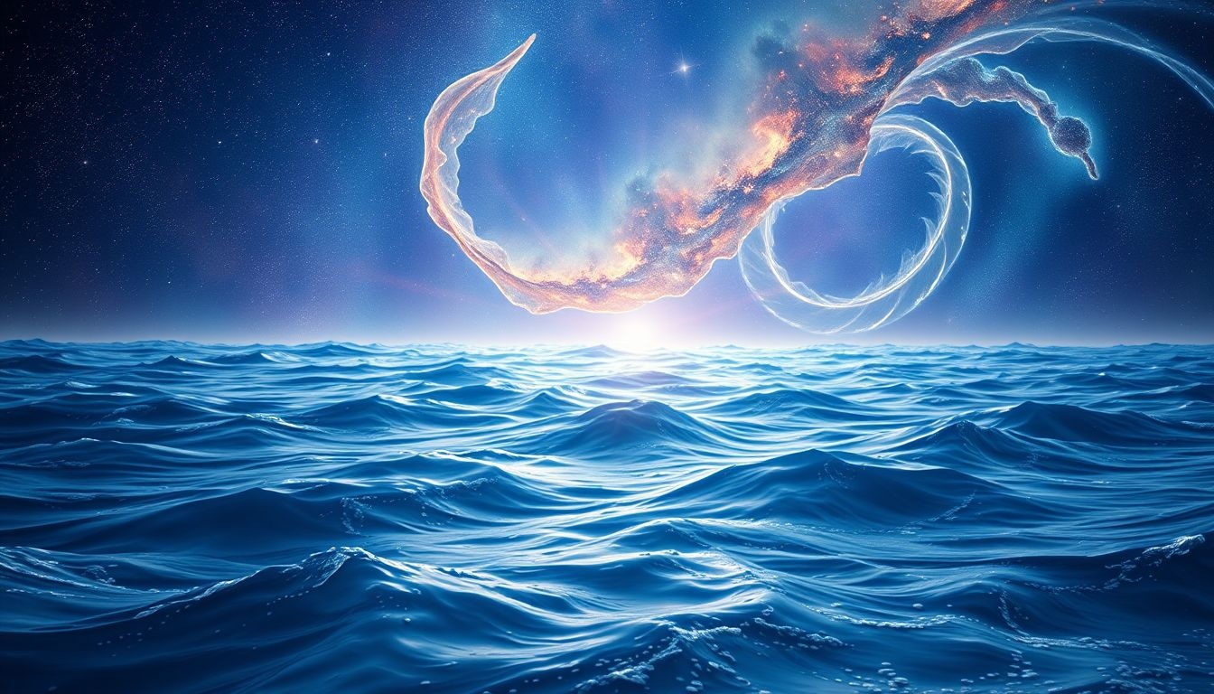 Rêver d’océan symbolise l’inconscient profond et l’infini potentiel.