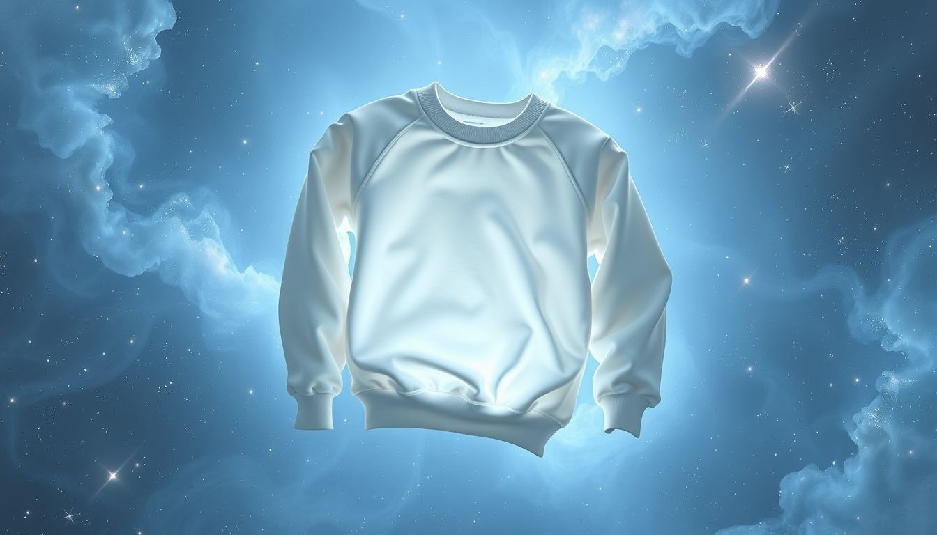 Rêver d’un sweat-shirt propre symbolise souvent la pureté intérieure.