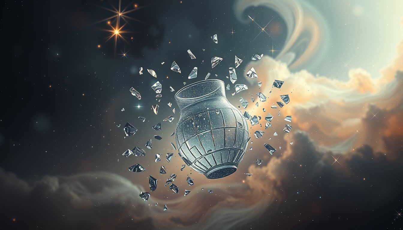 Rêver d’un vase cassé symbolise souvent une rupture imminente.