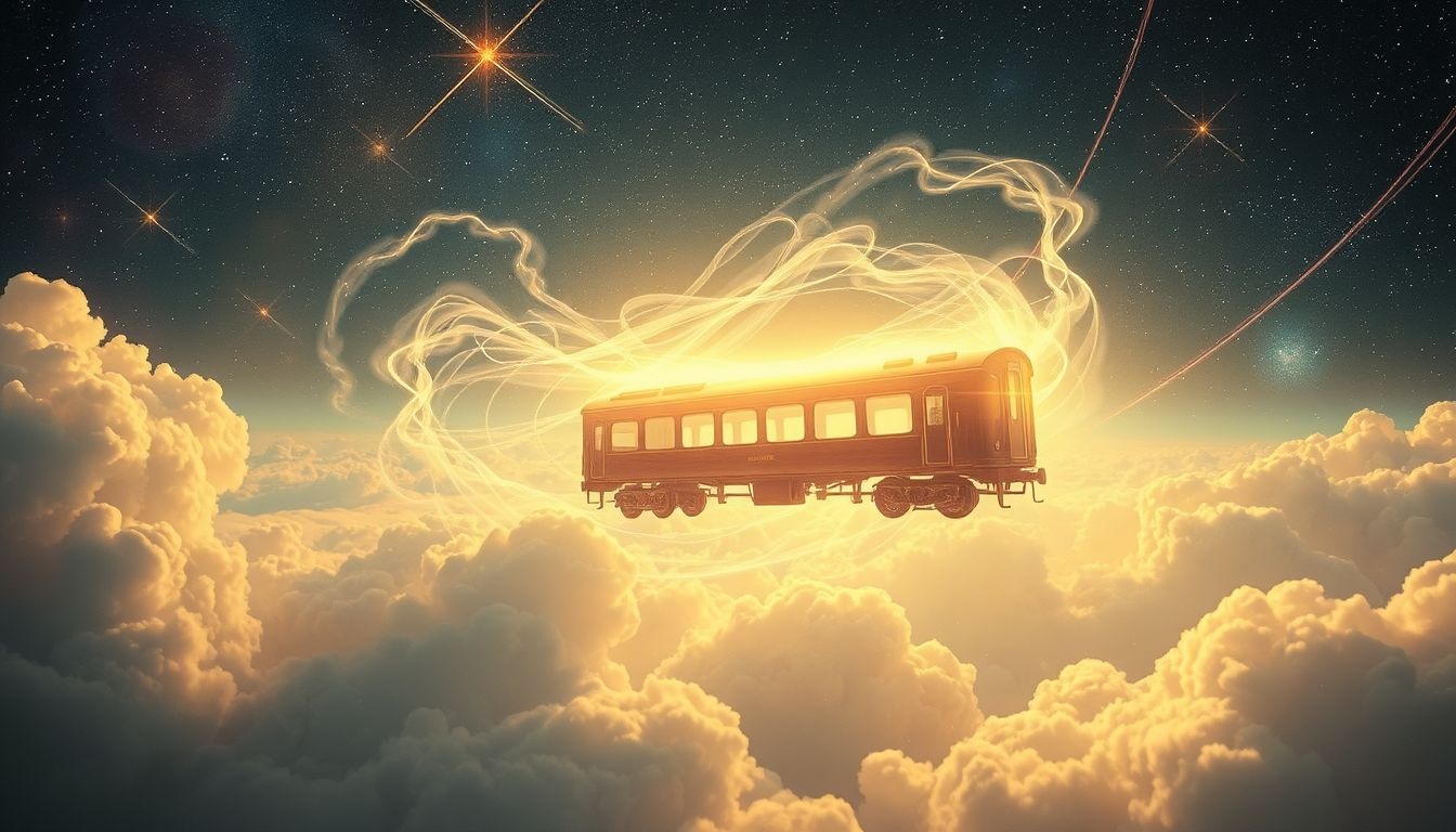 Rêver d’un wagon-lit volant symbolise liberté et dépassement personnel.