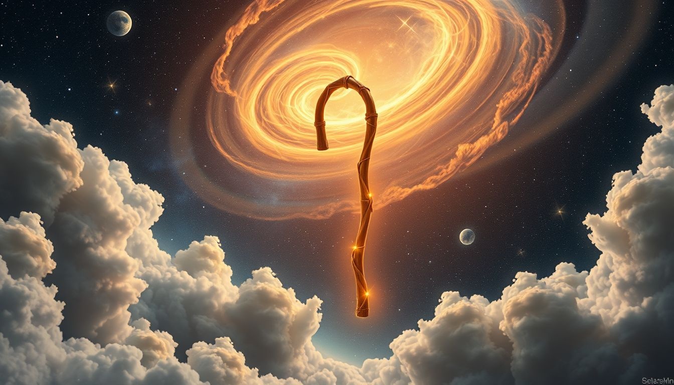 Rêver d'une canne en rotin symbolise pouvoir et responsabilités professionnelles.