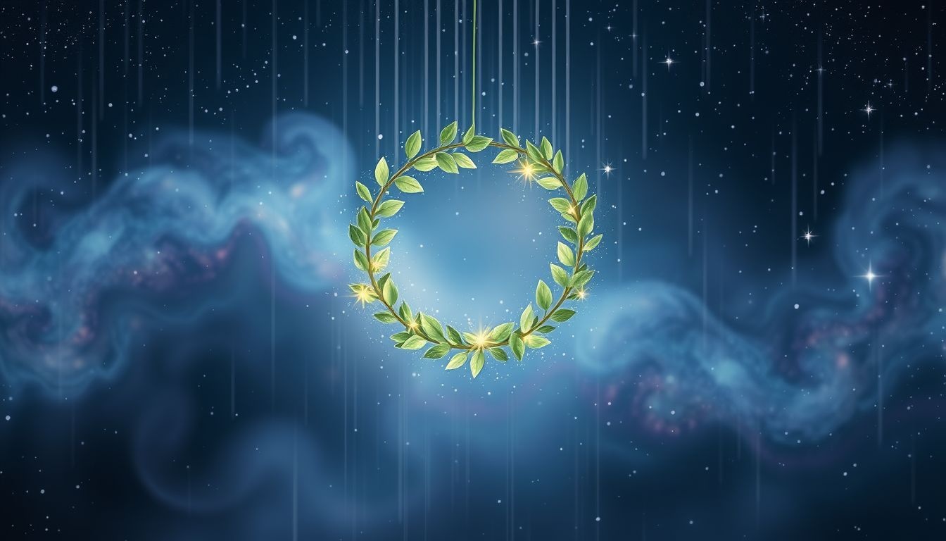 Rêver d'une couronne de laurier sous la pluie signale un succès mitigé.