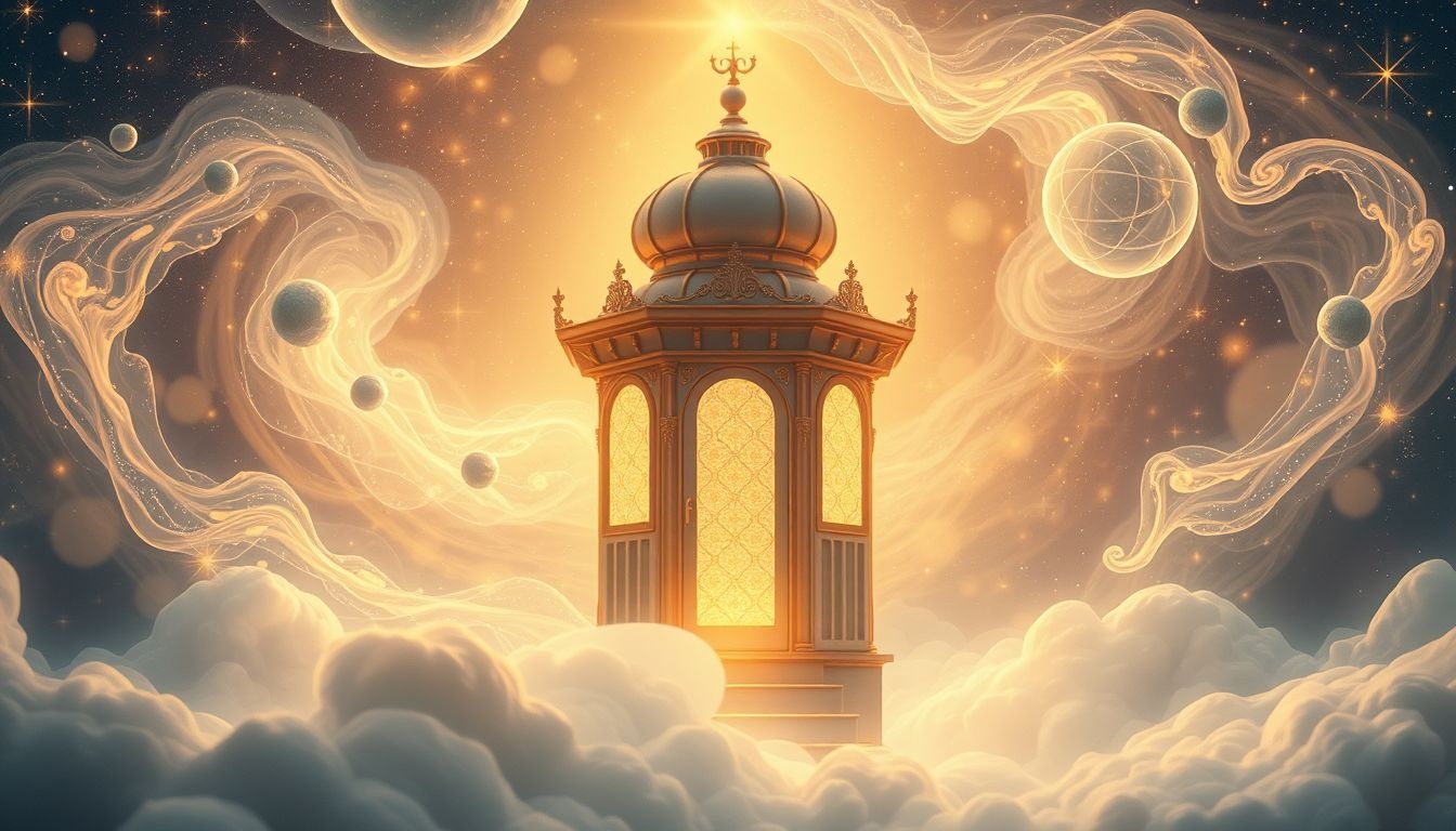 Rêver d'une guérite illuminée symbolise un guide dans l'obscurité.