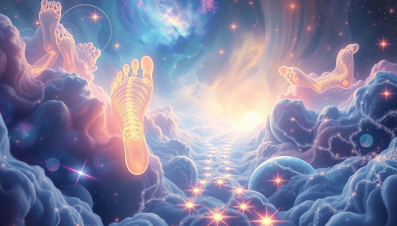 Rêver d’une radiographie des pieds révèle votre équilibre intérieur.