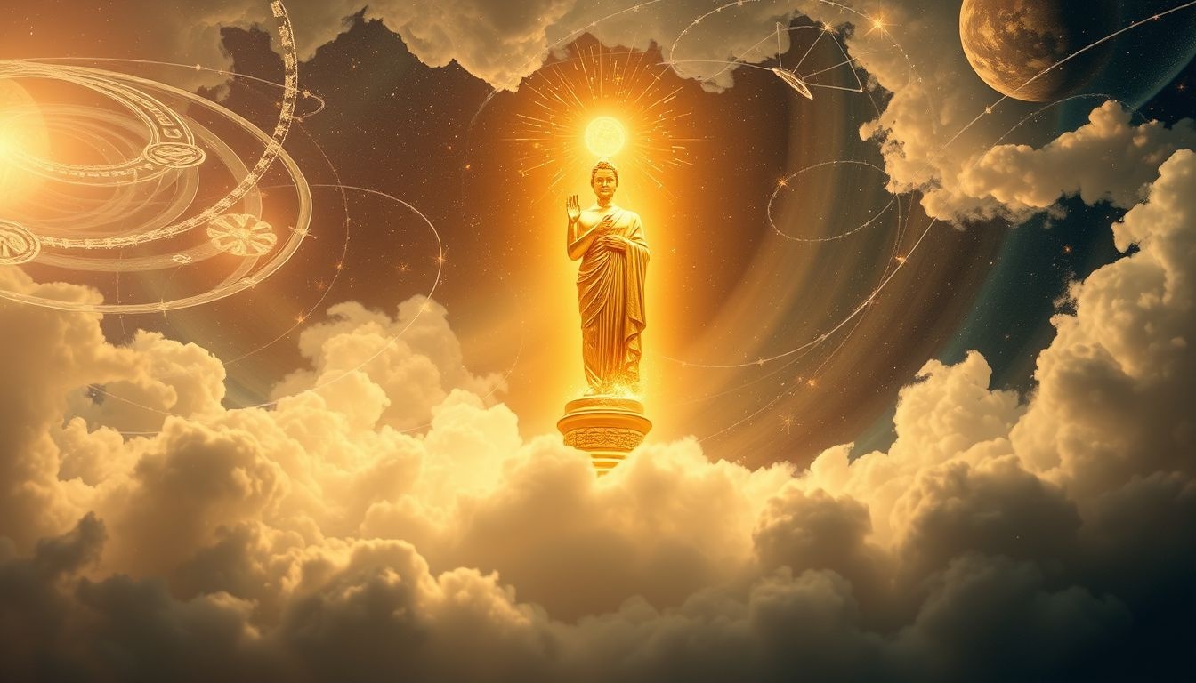 Rêver d’une statue d’or symbolise souvent ambition et succès financier.