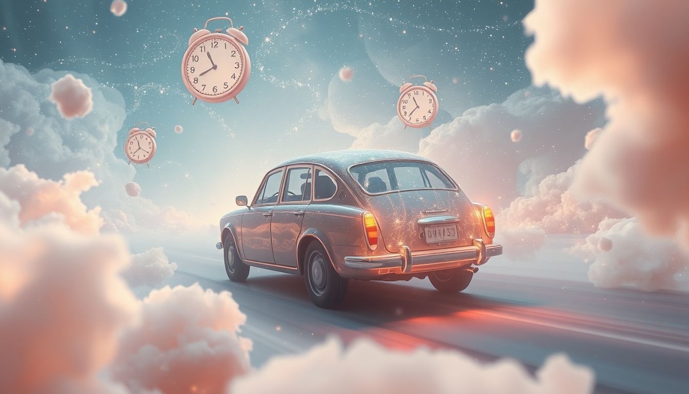 Rêver d'une voiture reculant symbolise regrets et occasions perdues.