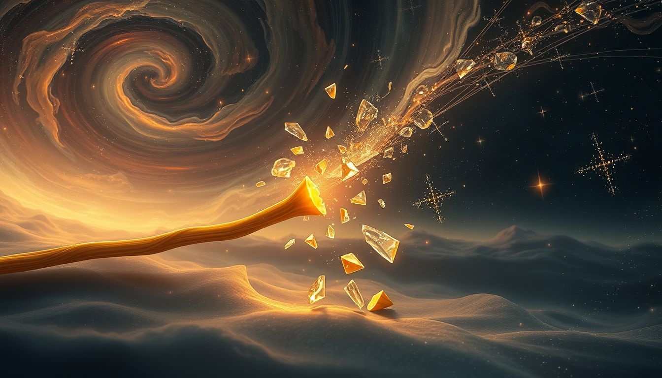 Rêver de casser une canne en rotin symbolise rupture et renouveau.