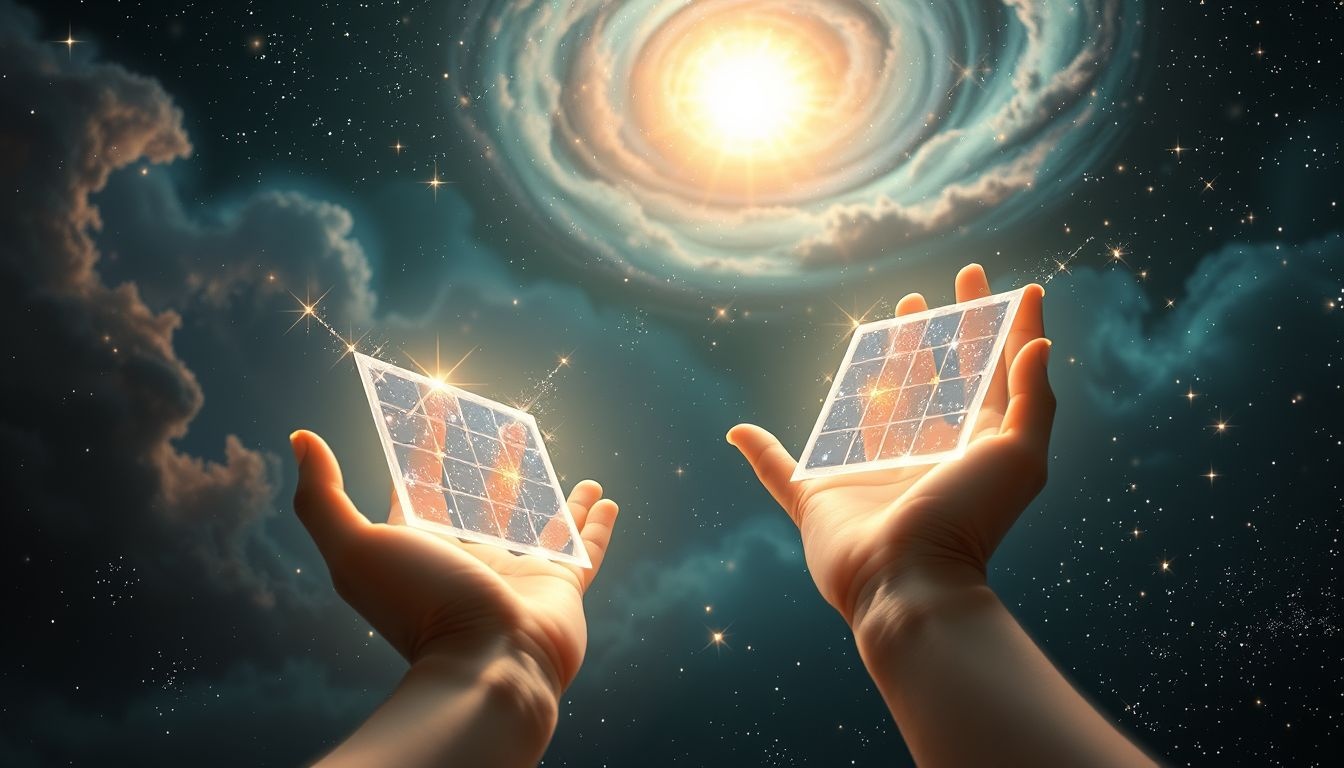 Rêver de donner des panneaux solaires symbolise un grand altruisme.