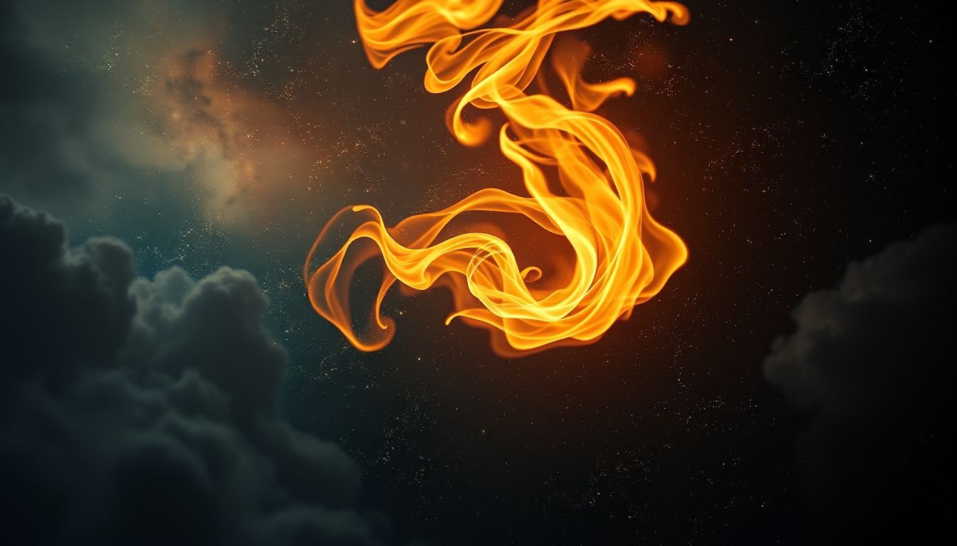 Rêver de feu symbolise souvent une transformation profonde et intense.