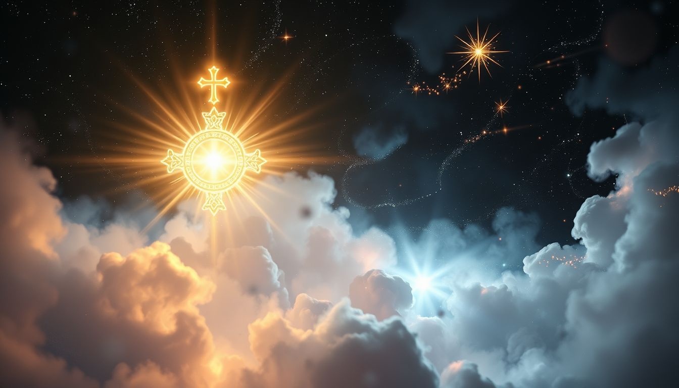 Rêver d’Eucharistie dans les ténèbres révèle un combat intérieur spirituel.