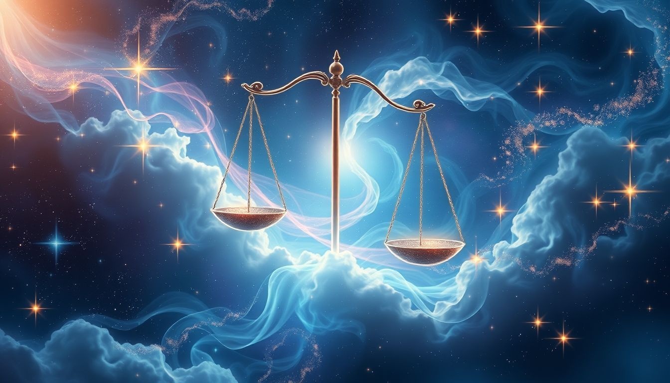 Rêver de la Balance symbolise harmonie, justice et équilibre intérieur.