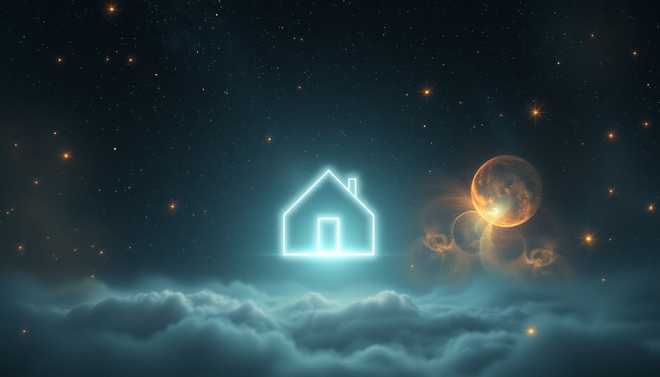 Rêver d'une maison familiale vide évoque solitude et perte émotionnelle.