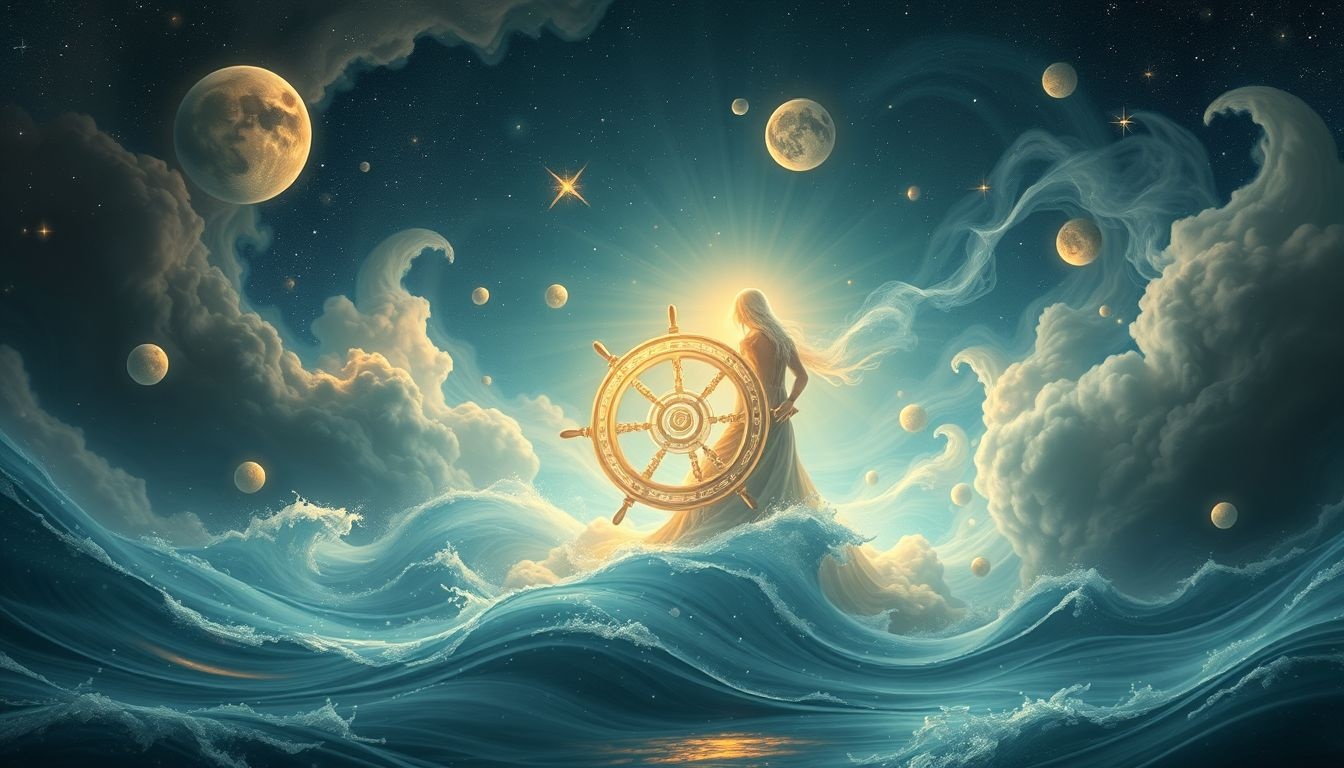 Rêver de naviguer symbolise souvent le contrôle de son destin.