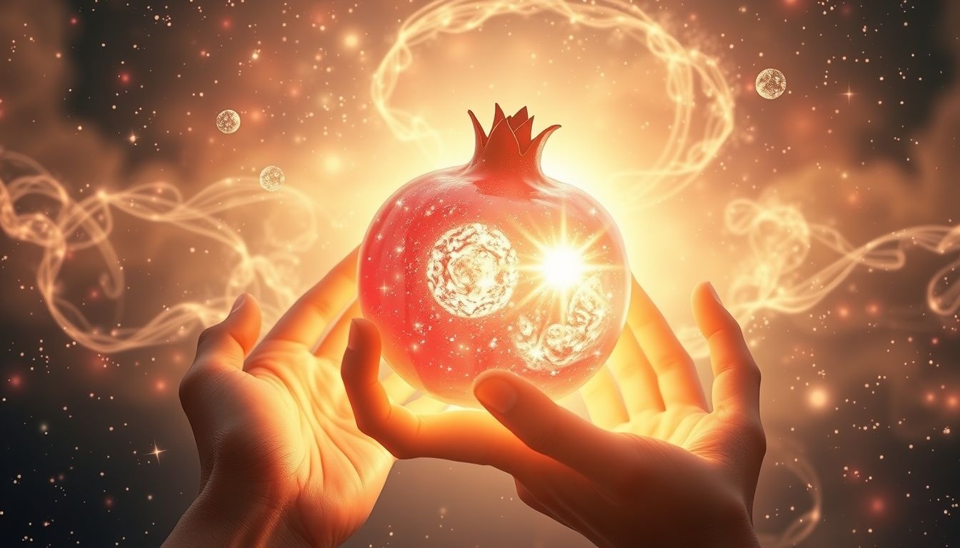 Rêver de partager une grenade symbolise la générosité et le lien social.