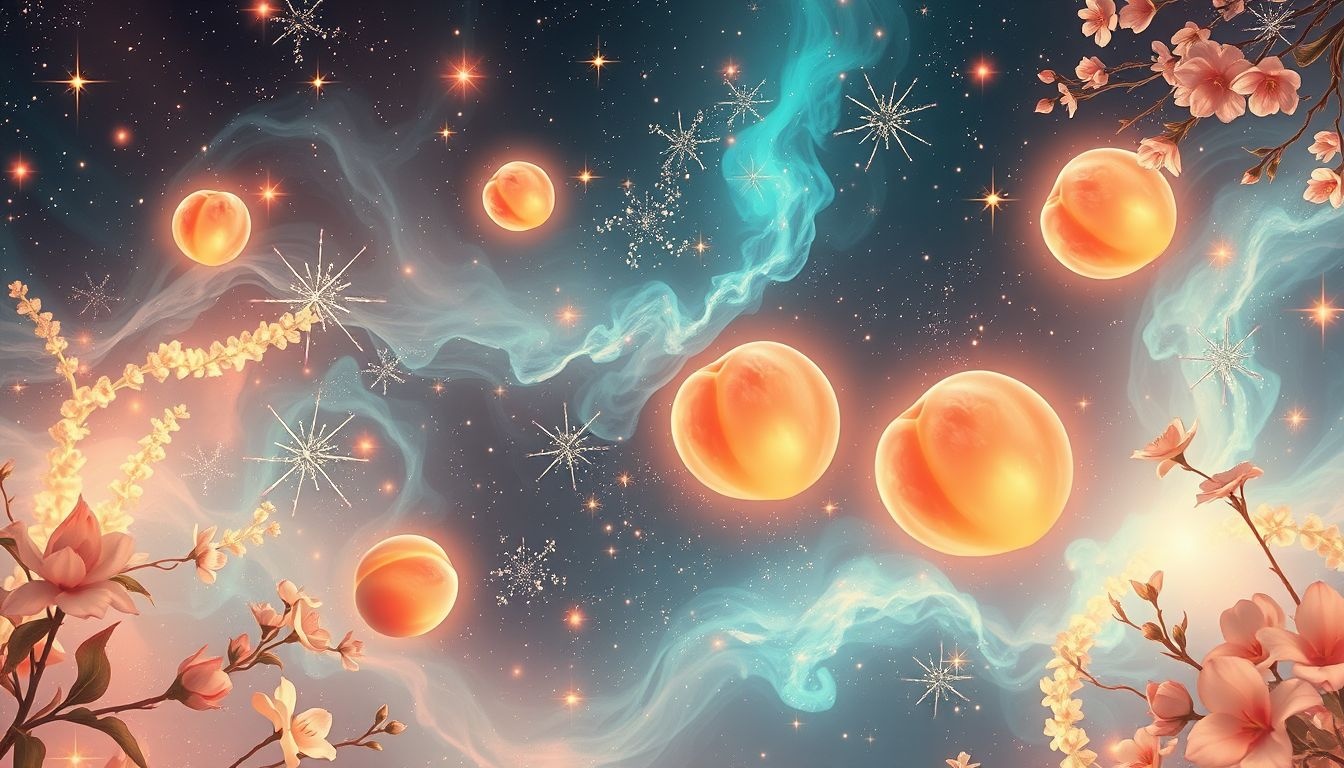 Rêver de pêches mûres symbolise prospérité et réussite imminente.