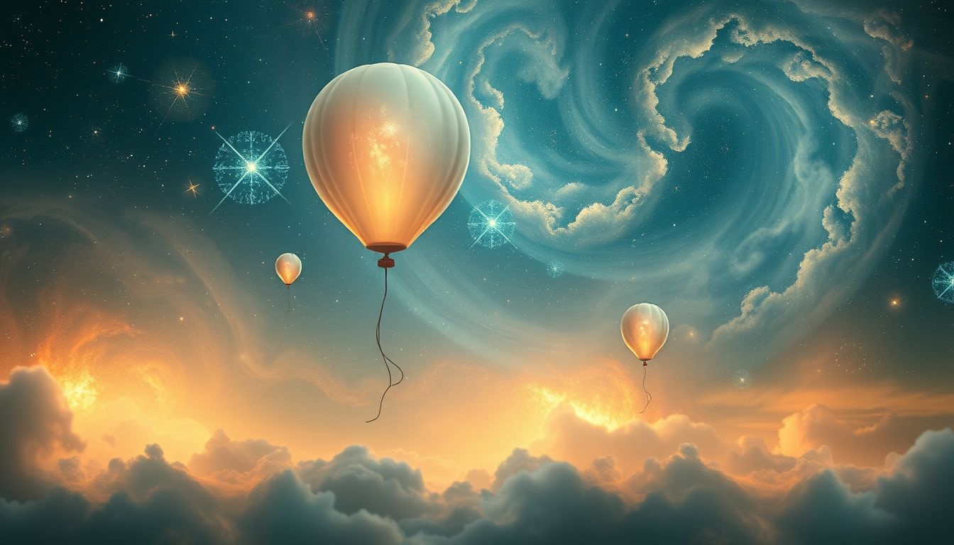 Rêver de perdre une montgolfière symbolise une chance envolée.