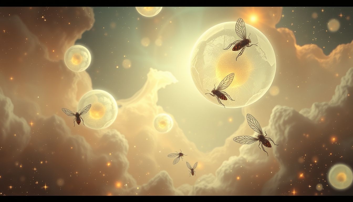Rêver de pus et d'insectes symbolise souvent une infection émotionnelle cachée.