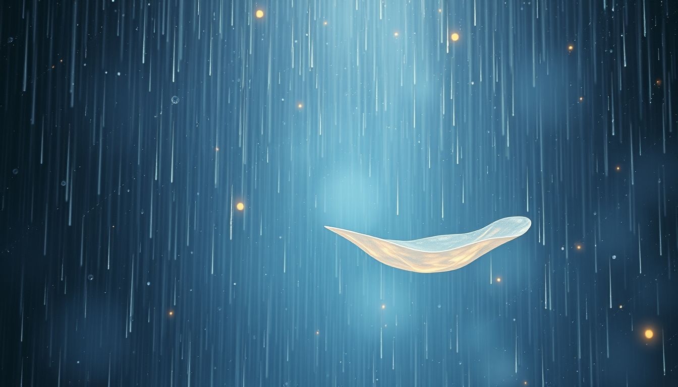 Rêver de raboter sous la pluie symbolise une purification émotionnelle profonde.