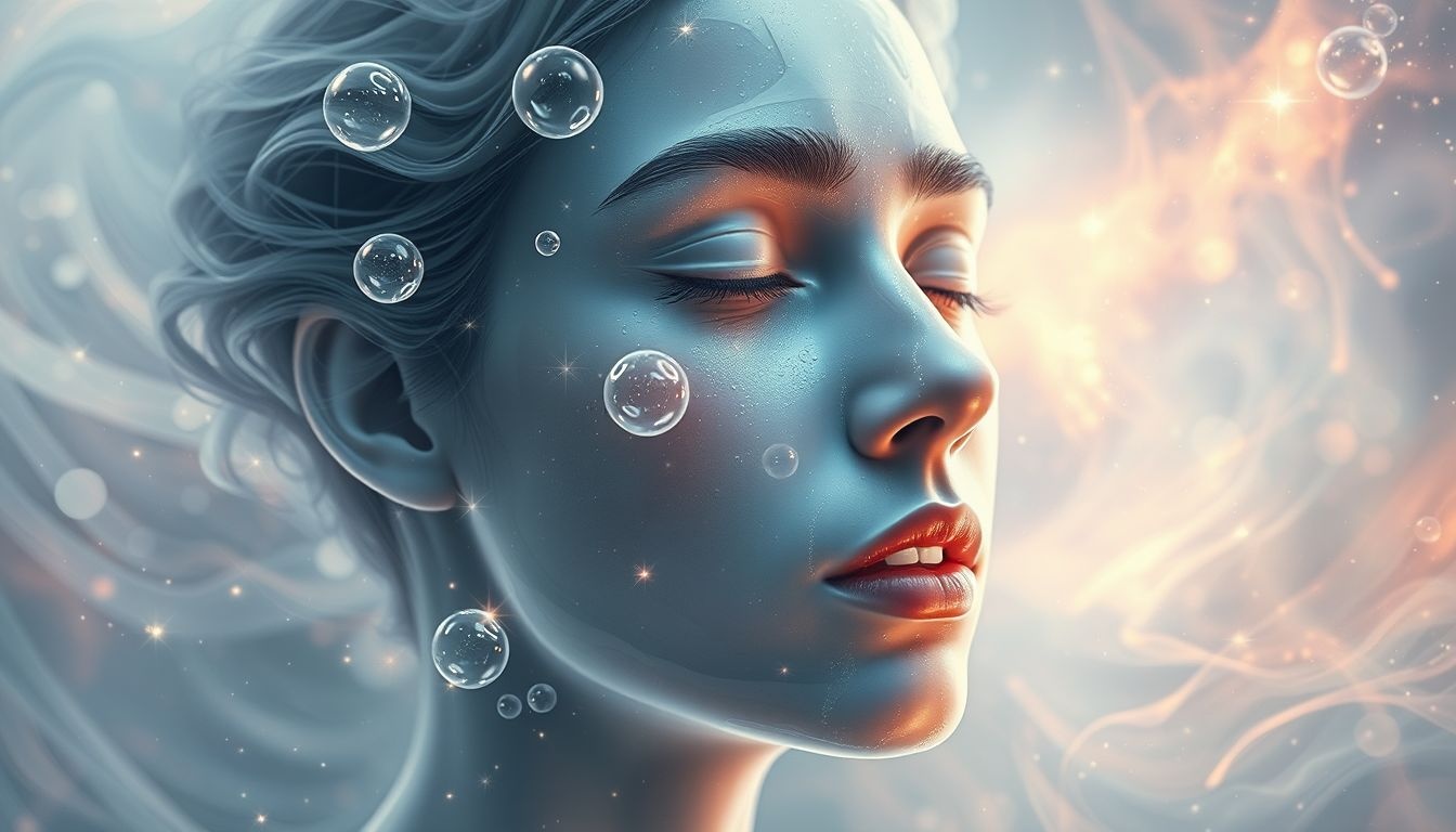 Se savonner le visage en rêve révèle un désir de renouveau intérieur.