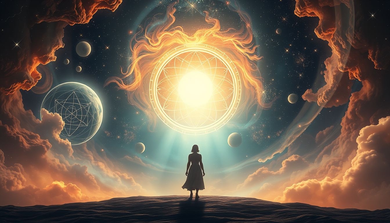 Rêver devant une porte du ciel symbolise un nouveau départ spirituel.