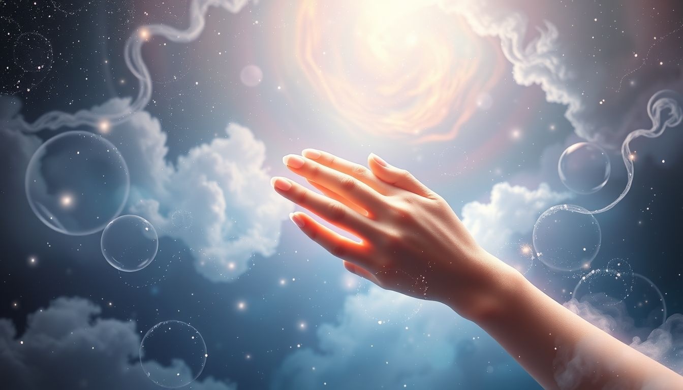 Rêver de serrer la main d’un défunt symbolise souvent l’acceptation.