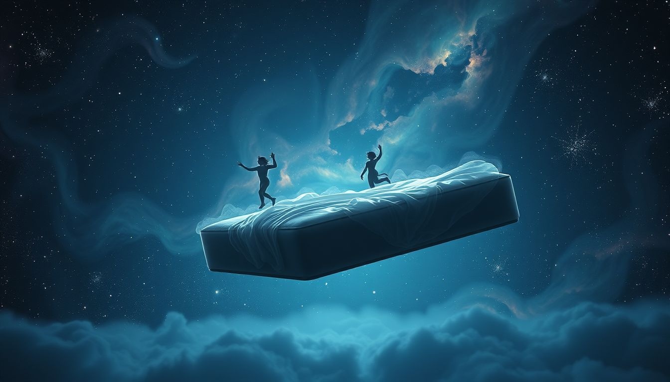 Rêver de tomber d’un matelas symbolise peur profonde de l’échec.