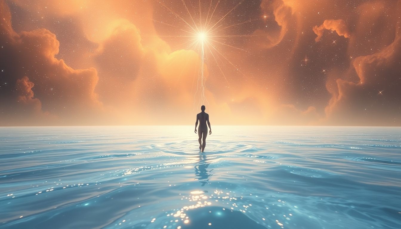 Rêver d’eau symbolise souvent une transition vers un nouveau départ.