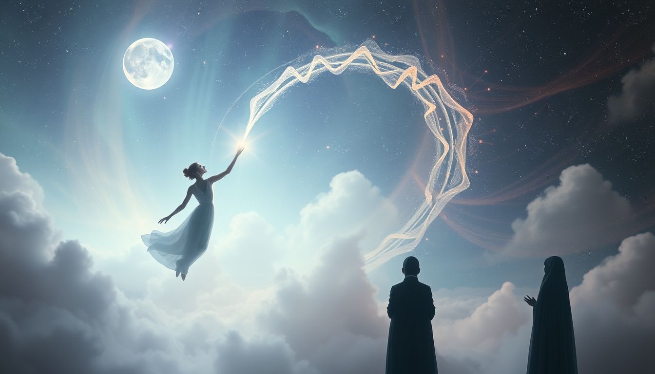 Voir quelqu'un se signer en rêve symbolise une protection spirituelle extérieure.
