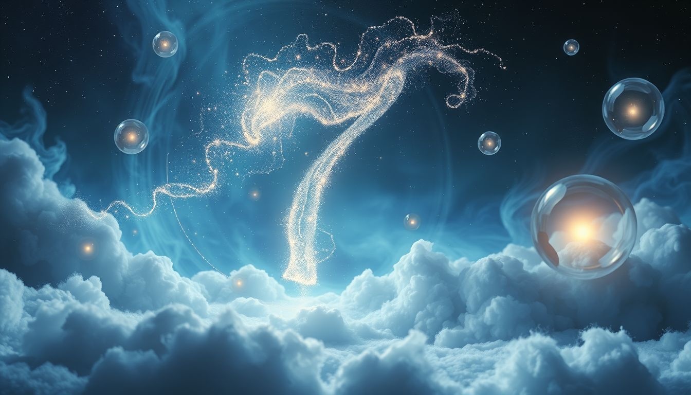 Le chiffre 7 symbolise l’introspection et la quête spirituelle.